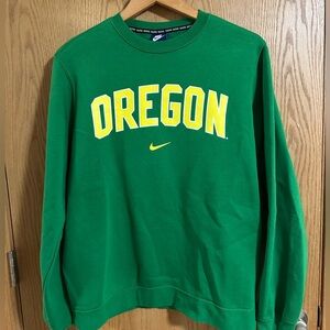 Nike Oregon Ducks Green Crew Neck
